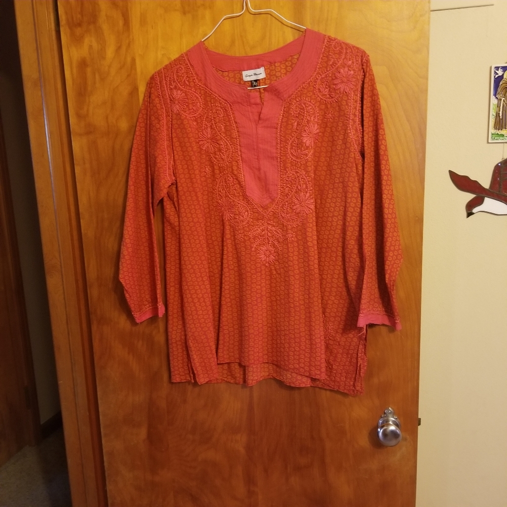 Women's embroidered tunic